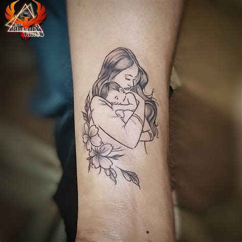 mother son tattoo|More.